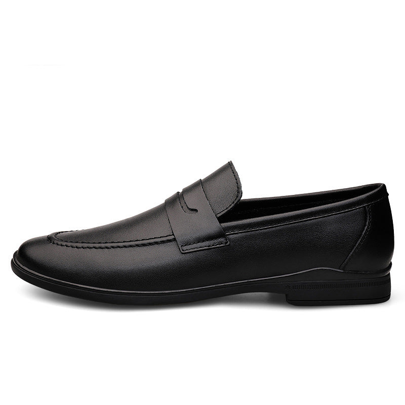 Men's Layer Plus Size Breathable Business Formal Leather Shoes