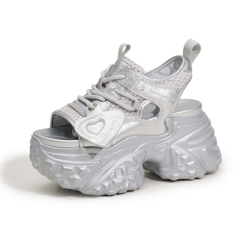 Women's Summer Daddy Small Elevator Outdoor Sports Sandals