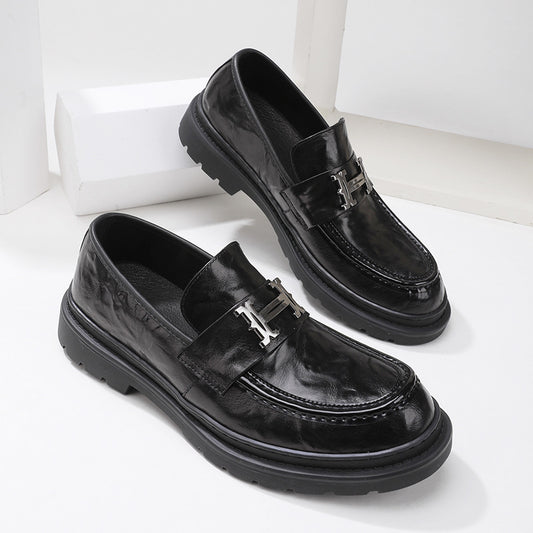 Men's Slip-on Business Formal Wear Korean Style Casual Shoes