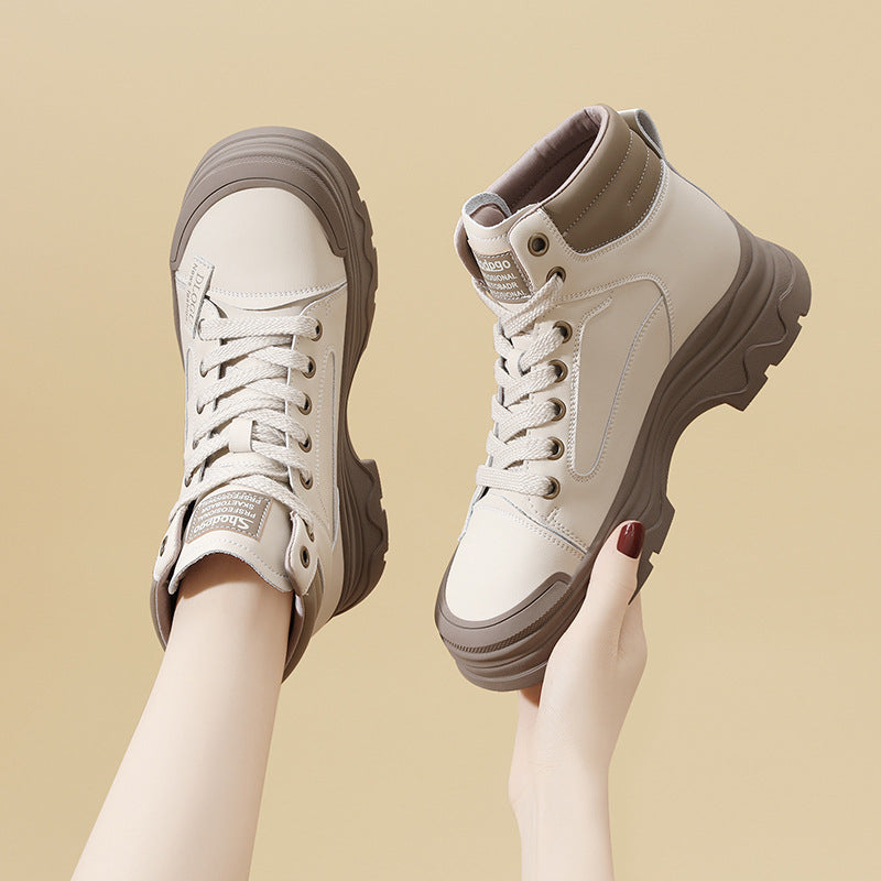 Women's Soft Martin Short Fleece-lined Fashion Vintage Sneakers