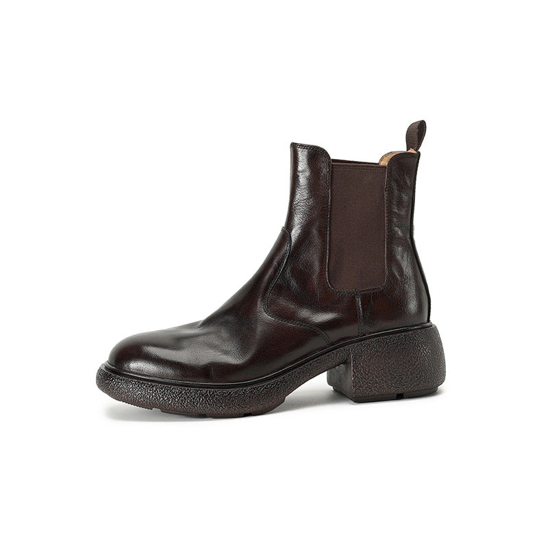Women's Manta Love Letter Old Chelsea British Style Women's Leather Boots