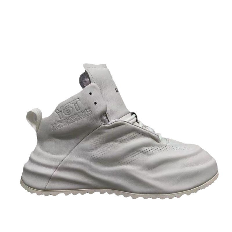 Men's Genuine Bag Bottom Inner Height Increasing Sneakers