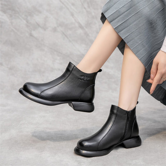 Women's Fleece Lined Thermal Soft Bottom Surface Heels