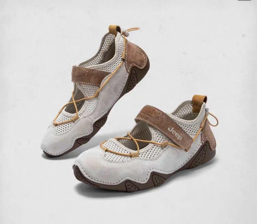 Women's Mary Jane Summer Soft Sole Flat Casual Shoes
