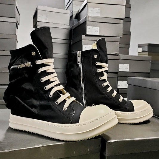 Men's Sports Platform Height Increasing Breathable Board Sneakers