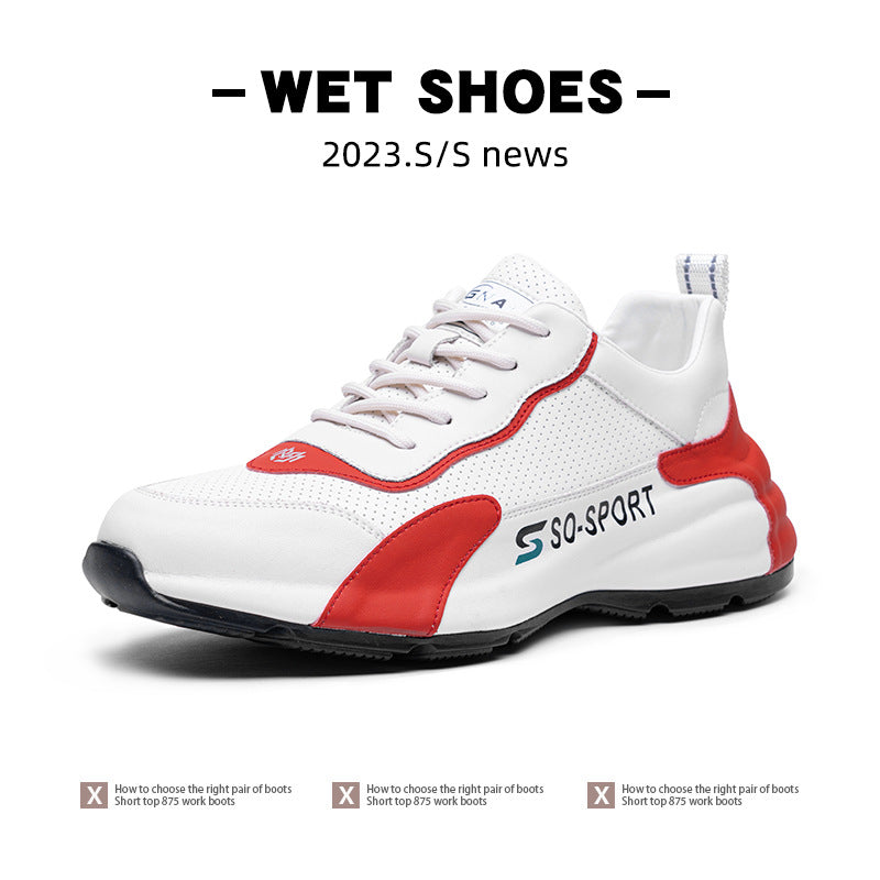 Men's Oversized All-inclusive Summer Mesh Thick Sole Sneakers