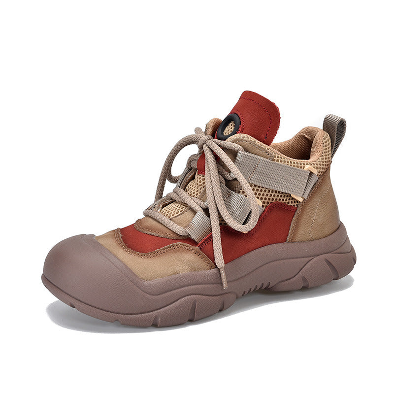 Women's Price Genuine Board Autumn First Layer Sneakers