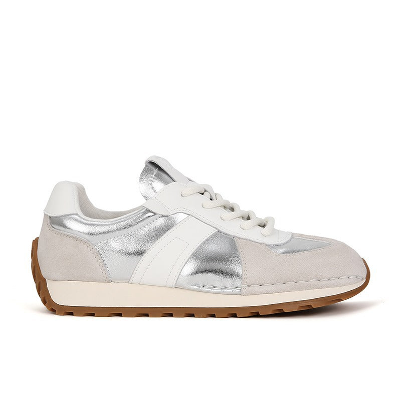 Thick-soled German Training Stitching Wire Jogging Sneakers