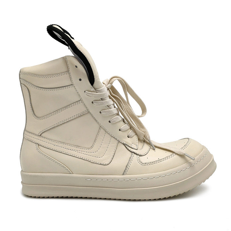 Men's Hook Side Zipper Sports Style Board Sneakers