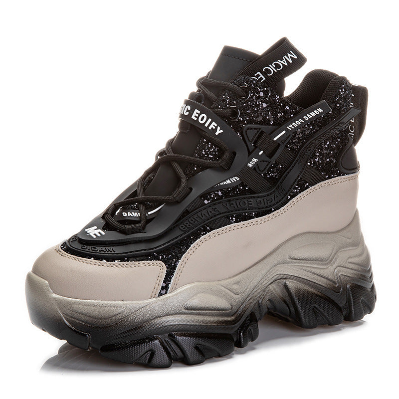 Women's Height Increasing Insole Dad Small Sports Casual Shoes