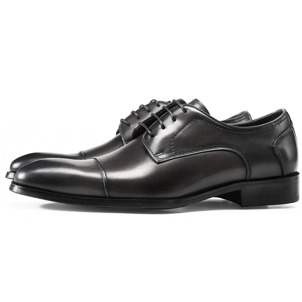 Graceful Men's British Brogue Carved Derby Men's Business Leather Shoes