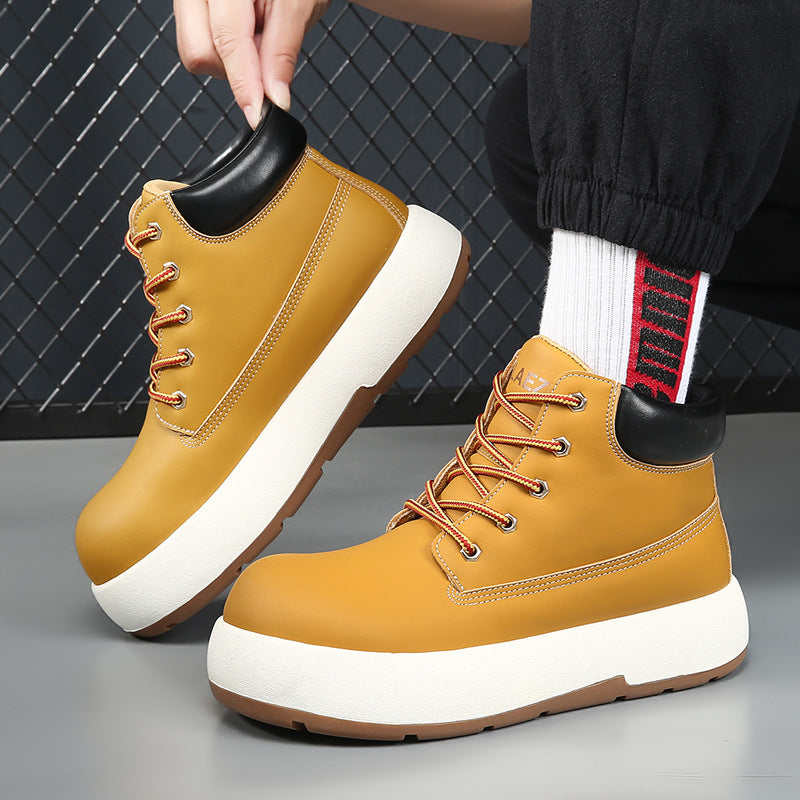 Women's Bread Worker Thick-soled Martin British Style Boots