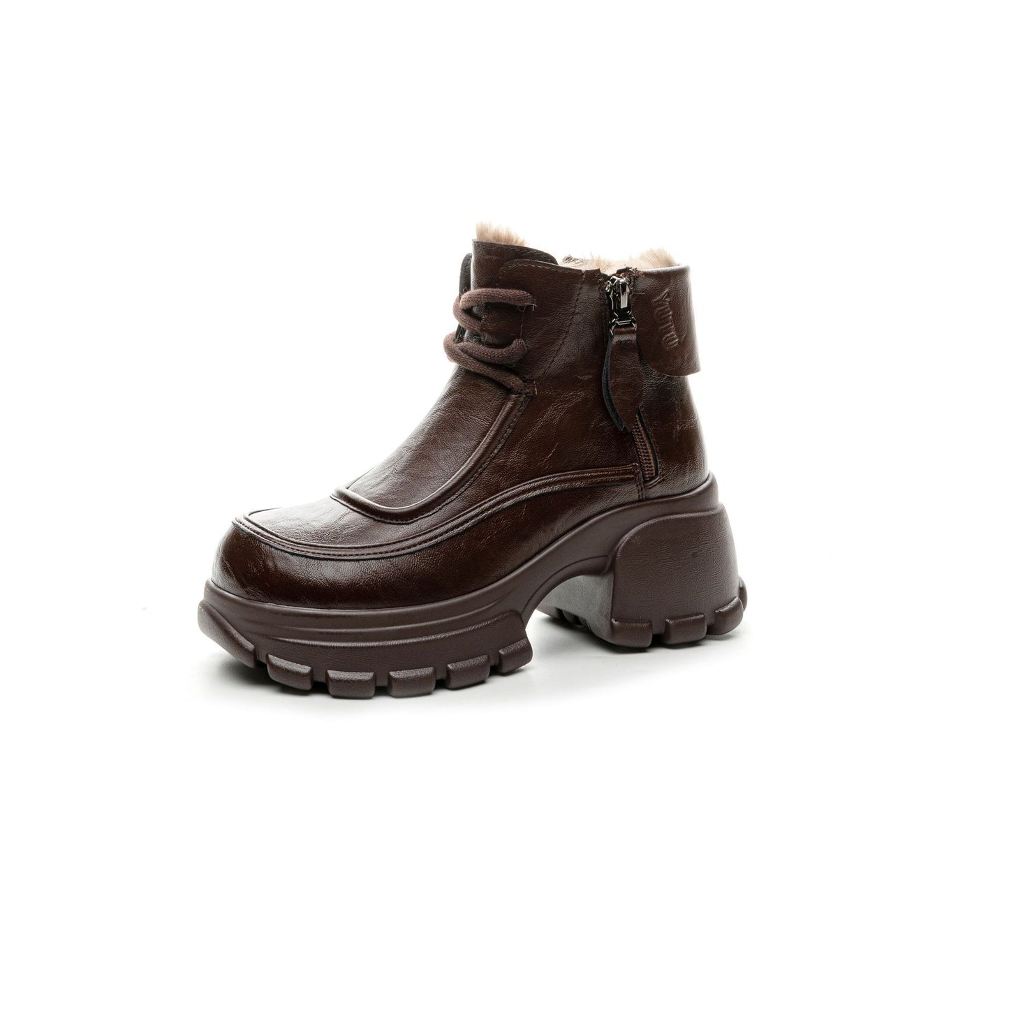 Live Winter Fleece-lined Sports Martin Cotton Boots