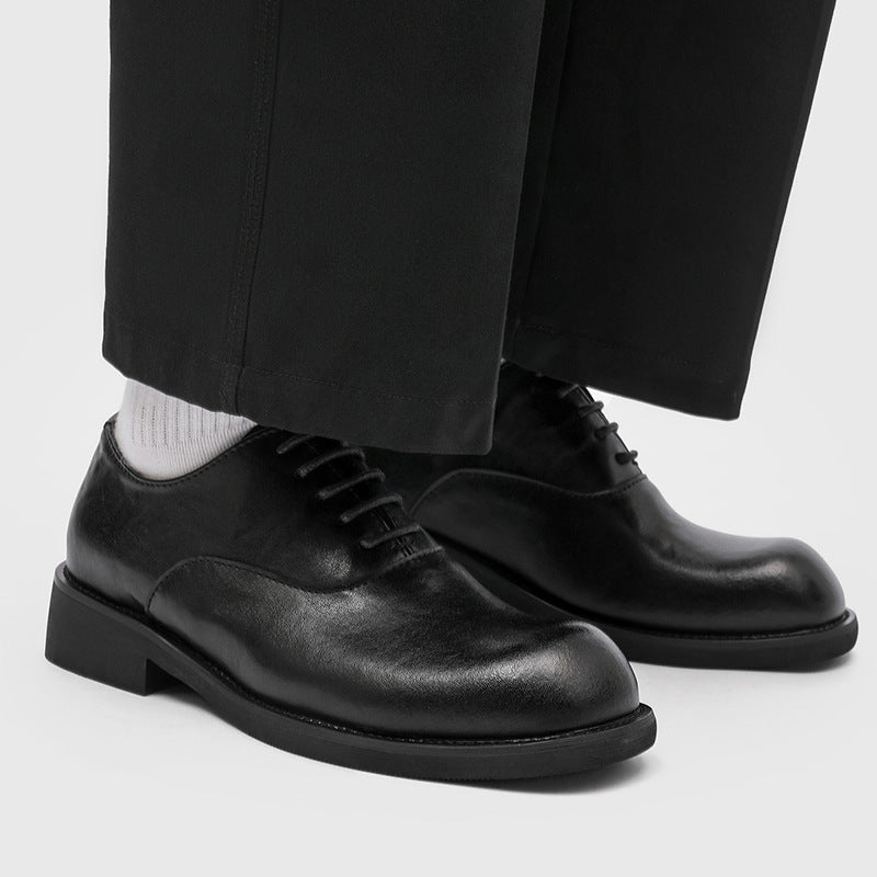 Men's British Style Fashionable Derby Commuter Thick Loafers