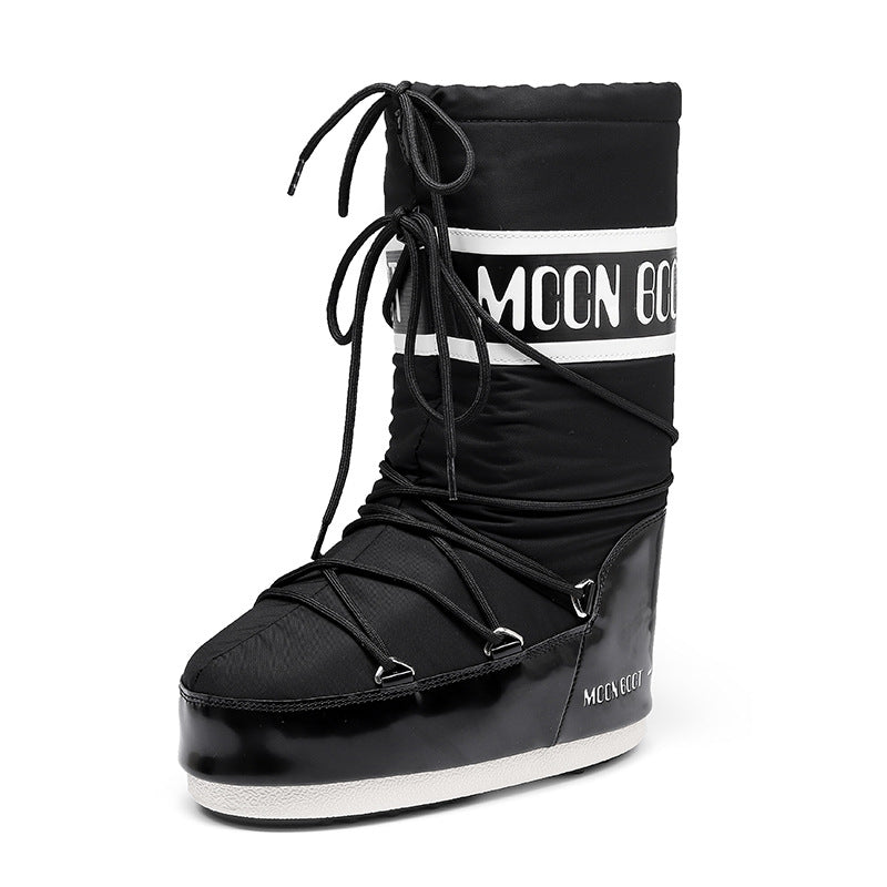 Women's Fashion Winter Thick Warm Sleeve Cotton Snow Boots