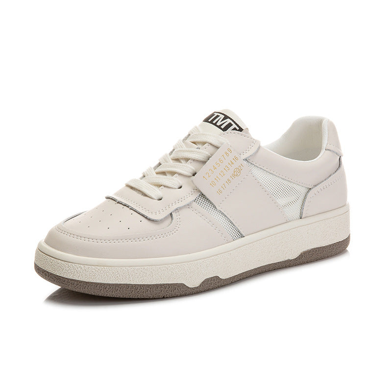 Women's & Men's White Summer Versatile Breathable Sports Board Men's Shoes