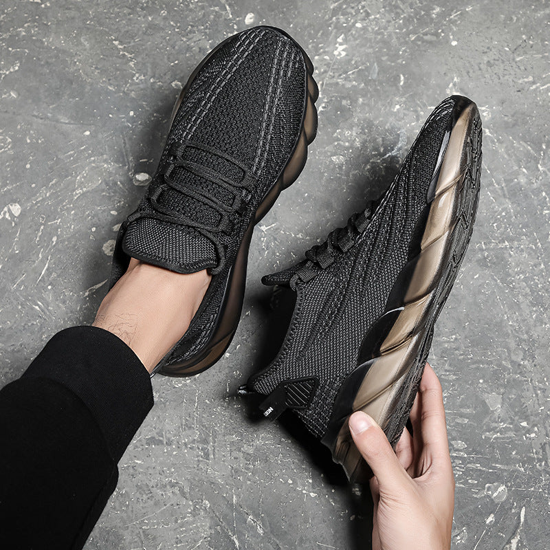 Men's Summer Sports Breathable Mesh Soft Bottom Sneakers