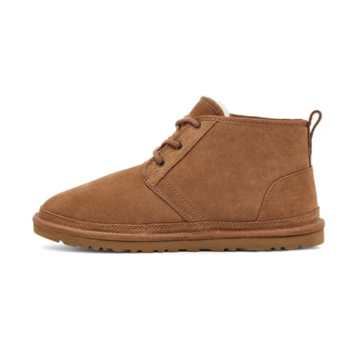 Men's Fur Short Martin Fleece-lined Thickening Thermal Snow Boots