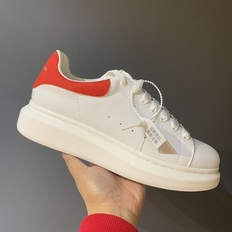 Women's & Men's High Version Thick Bottom Sports Skate Casual Shoes
