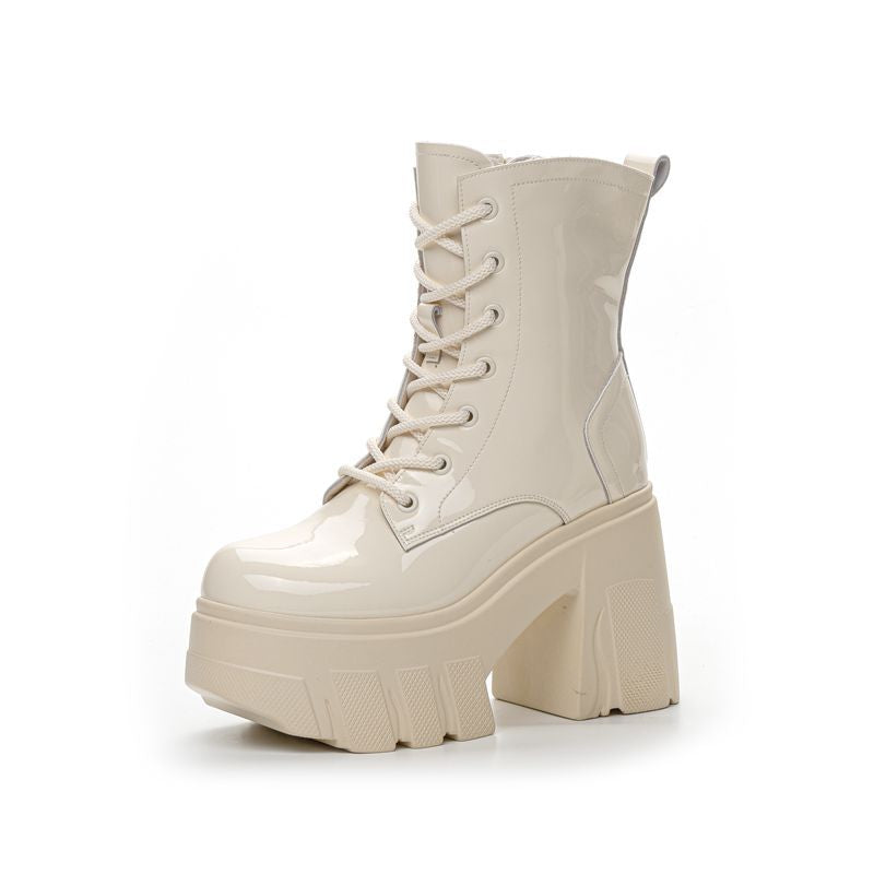 Platform Thick High Riding Elevator Joker Boots