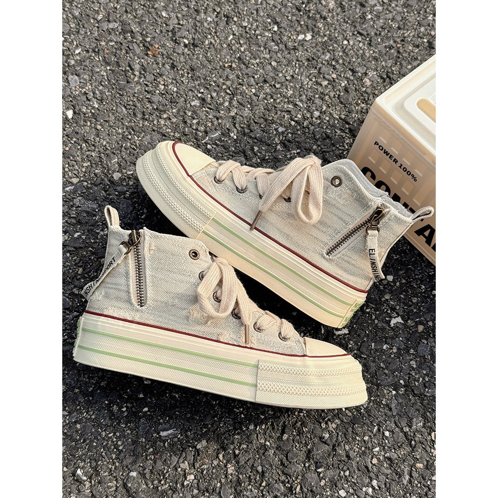 Graceful Unique Cool Women's Platform Minority Sneakers