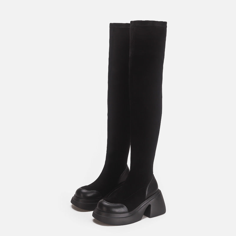 Women's Winter Thick Bottom Elevator Ankle Over The Boots