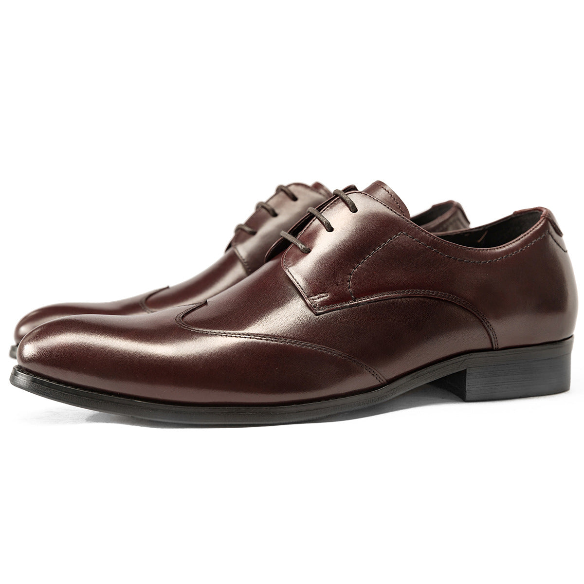 Men's Unique Quality British Pointed Business Leather Shoes