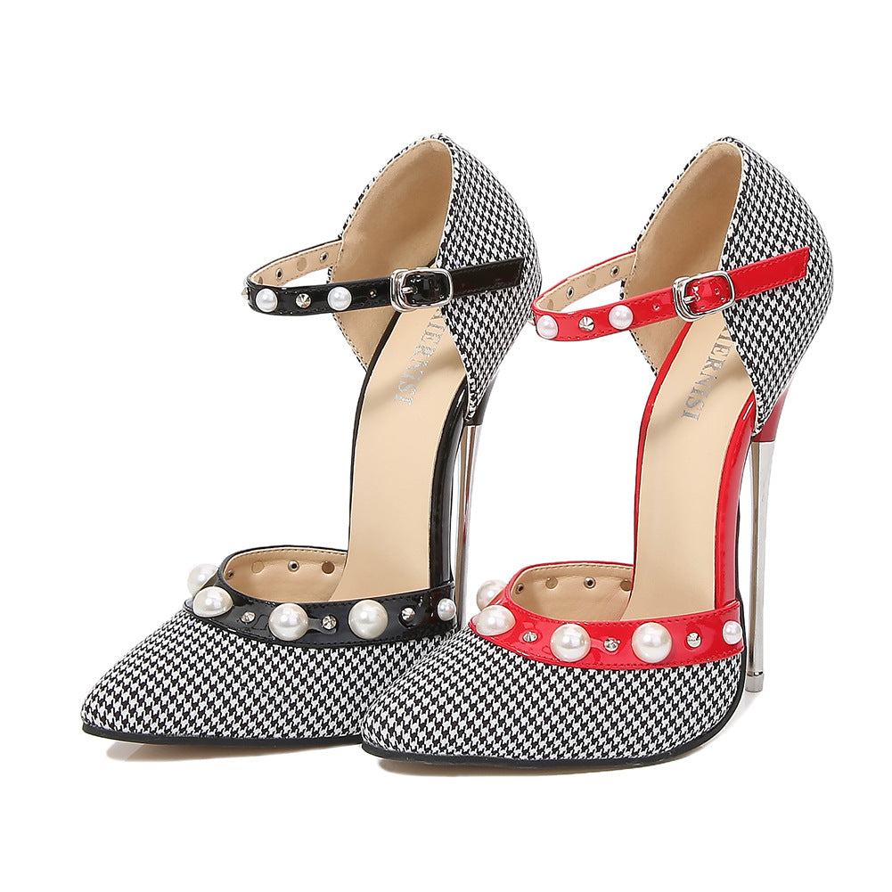 Women's Candy Color Matching Hollow Out Rome Plus Size Women's Shoes