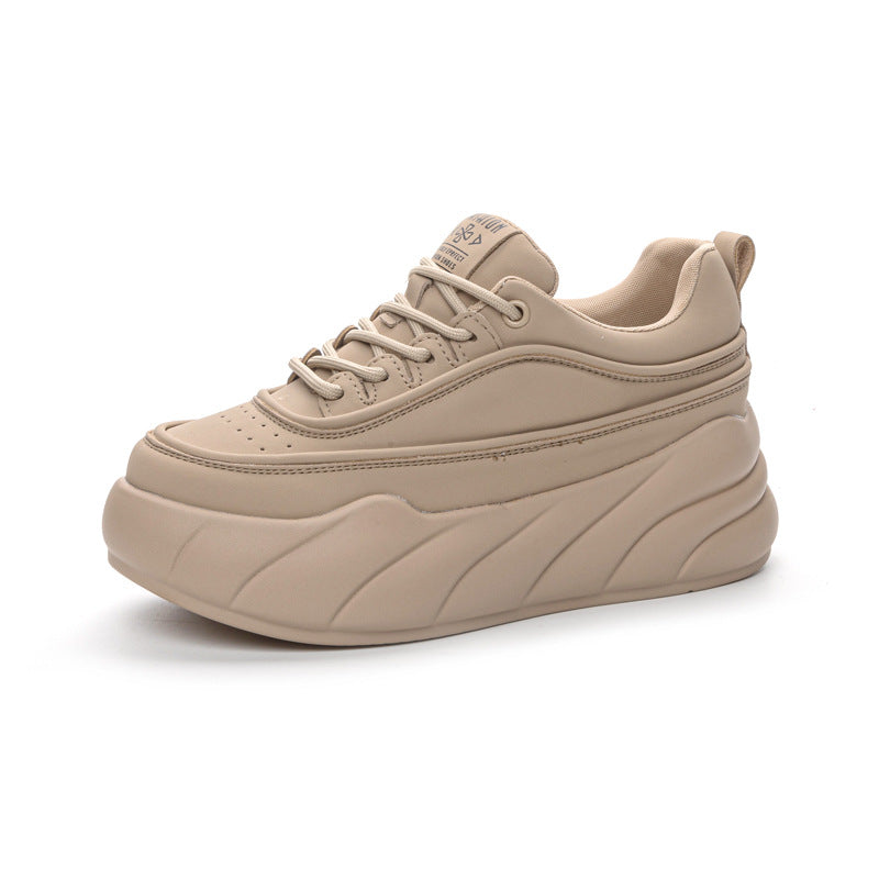 Women's Increasing Insole Spring Platform Small Fashionable Sneakers