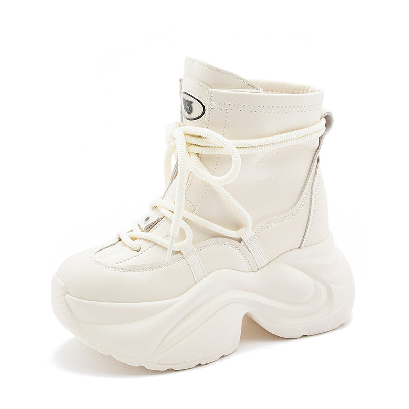 Women's Daddy Fashionable Thick Bottom Hidden Sneakers