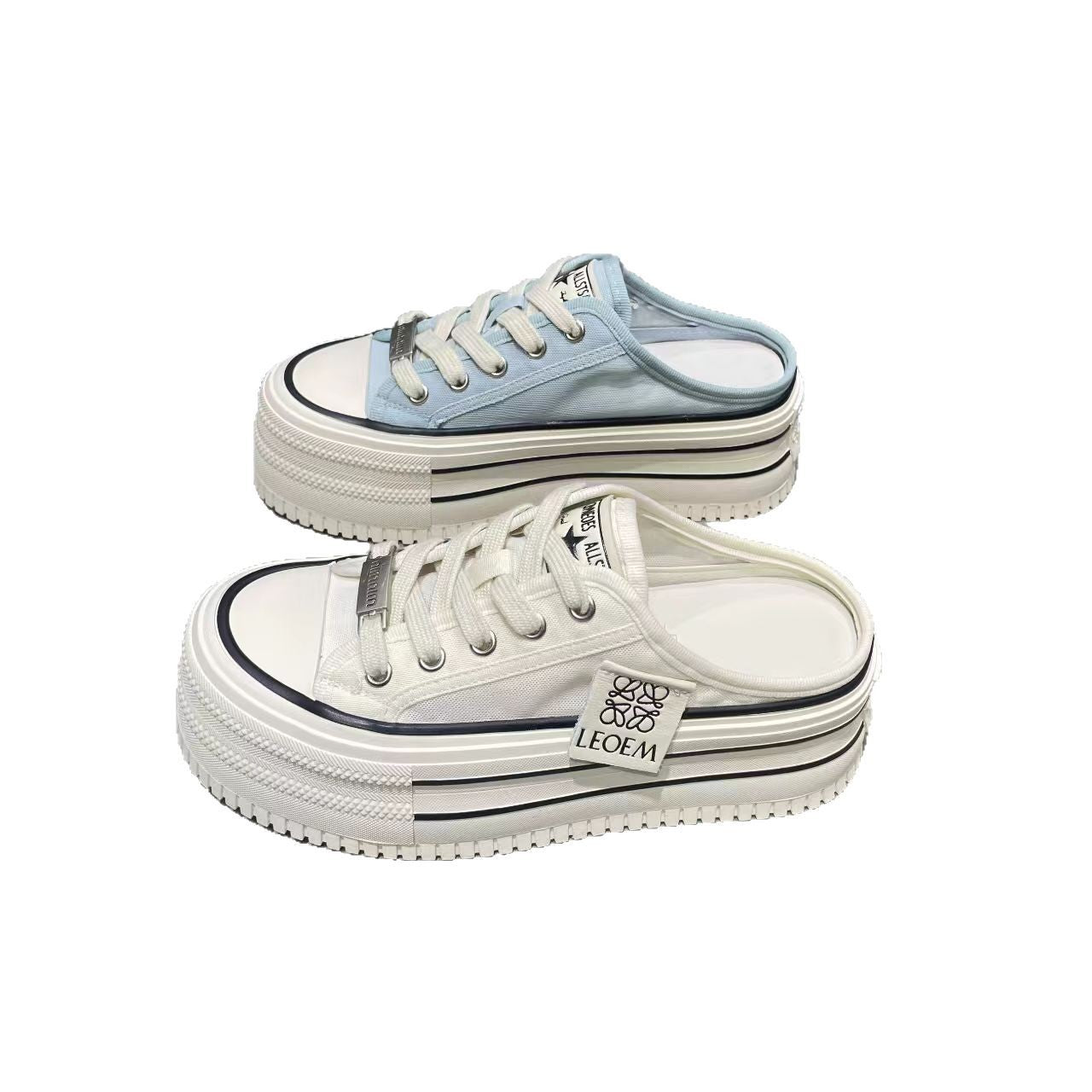 Women's Height Increasing Ice Silk Mesh Versatile Slippers