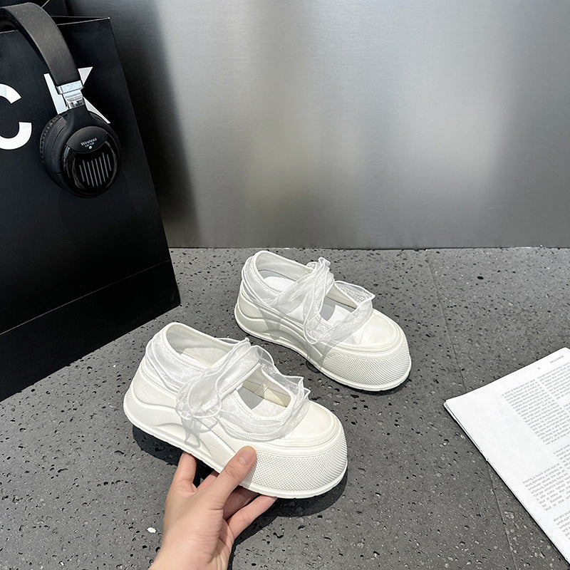 Women's Jane Platform Summer Fashion Thick Bottom Breathable Mesh Women's Casual Shoes