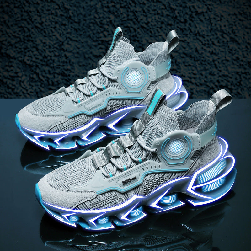 Men's Blade Warrior Flying Woven Breathable Clunky Sneakers