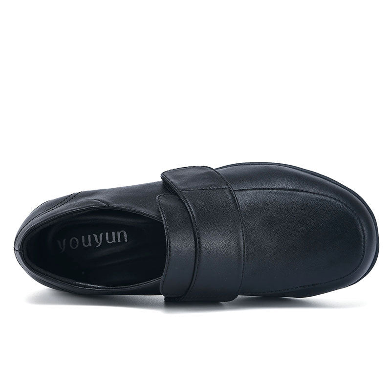 Men's Versatile Trendy Velcro Comfortable Lightweight Leather Shoes