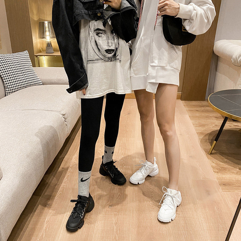 Popular Comfortable Feet Small Thickened Height Increasing Sneakers