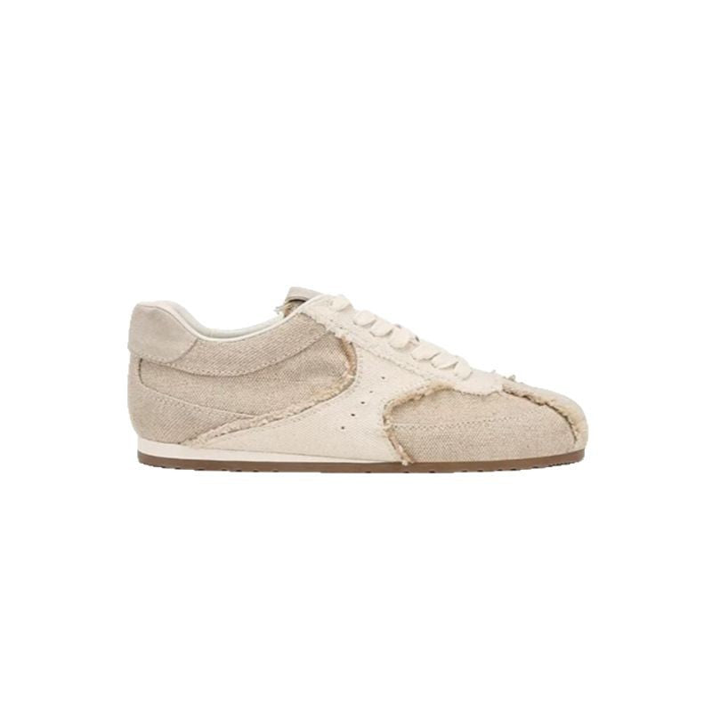 Women's Retro Ballet Training Round Toe Flat Sneakers