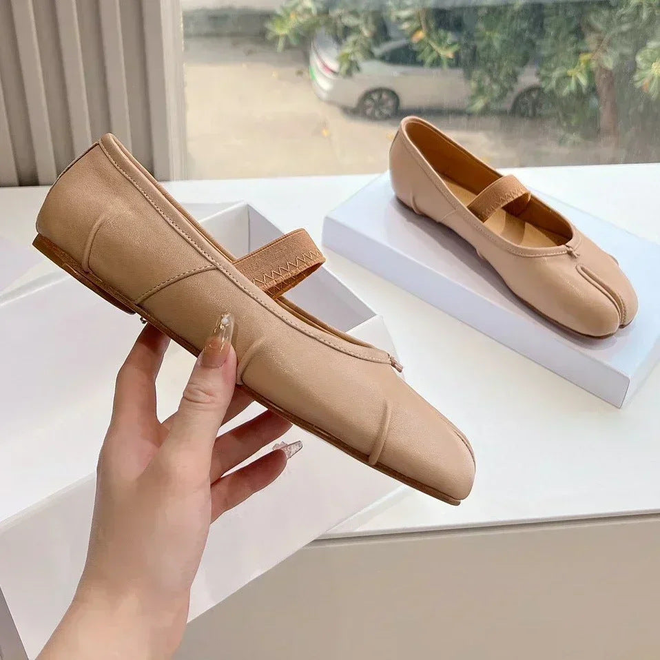 Women's Version Full Split Toe Flat Ballet Women's Casual Shoes