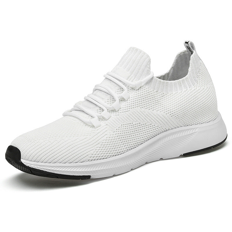 Men's Invisible Height Increasing Insole Breathable Mesh Men's Shoes
