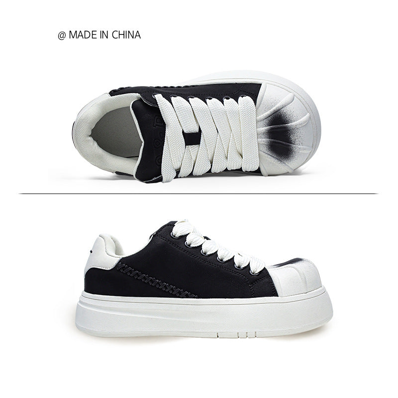 Women's & Men's Shell Toe Low-cut Fashion Board Soft Casual Shoes