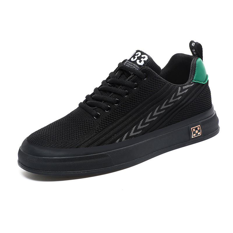 Men's Uppers Height Increasing Insole Breathable Wearable Sneakers