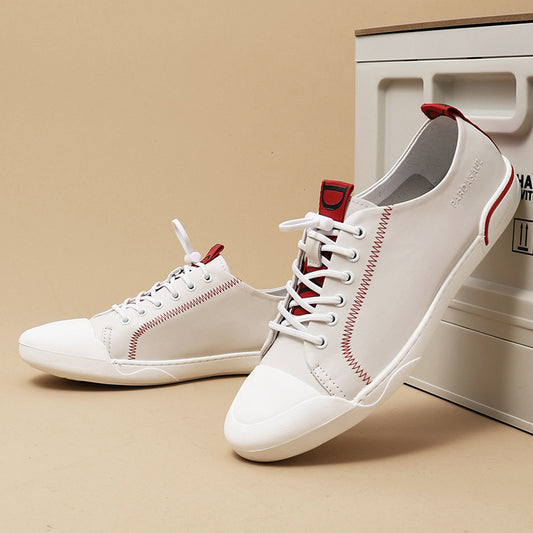 Men's Sports Breathable Fashion Trendy Comfortable White Casual Shoes