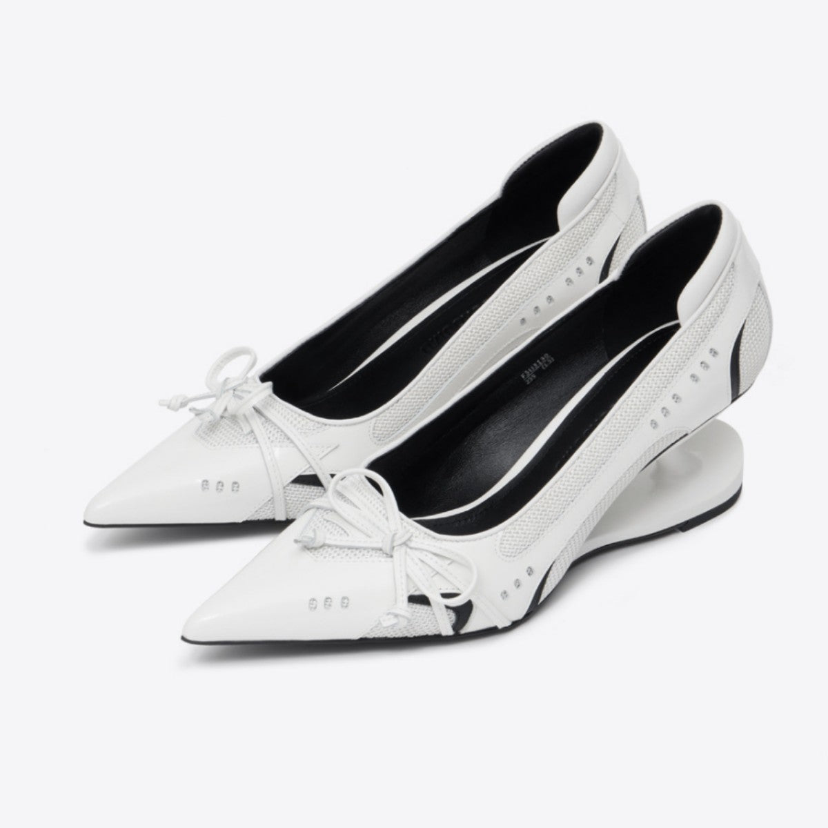 Future Style Bow Sports Retro Racing Women's Shoes