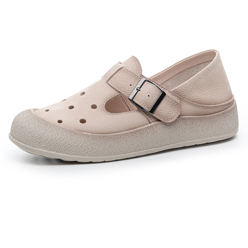 Women's Beach Deodorant Hollowed Toe Box Outdoor Women's Shoes