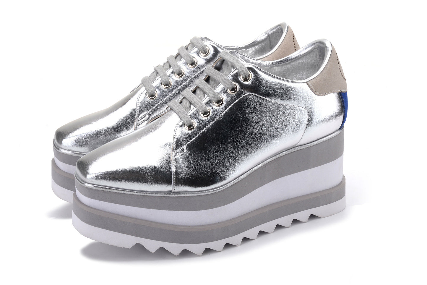 Women's Style Thick Bottom Muffin Square Toe Wedge Women's Casual Shoes
