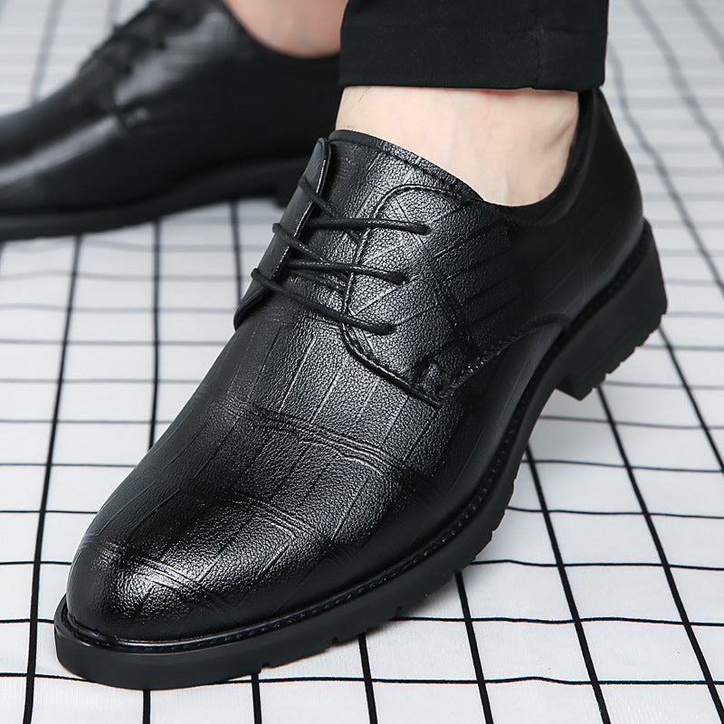 Men's Insole Formal Wear Extra Large Size Leather Shoes