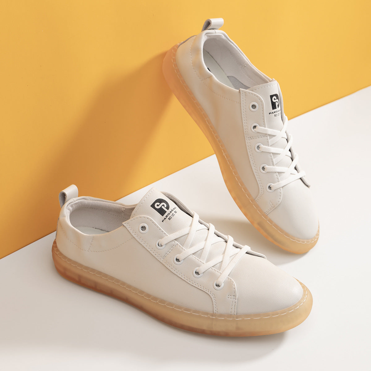 Men's Beautiful Summer Stylish Breathable White Sneakers