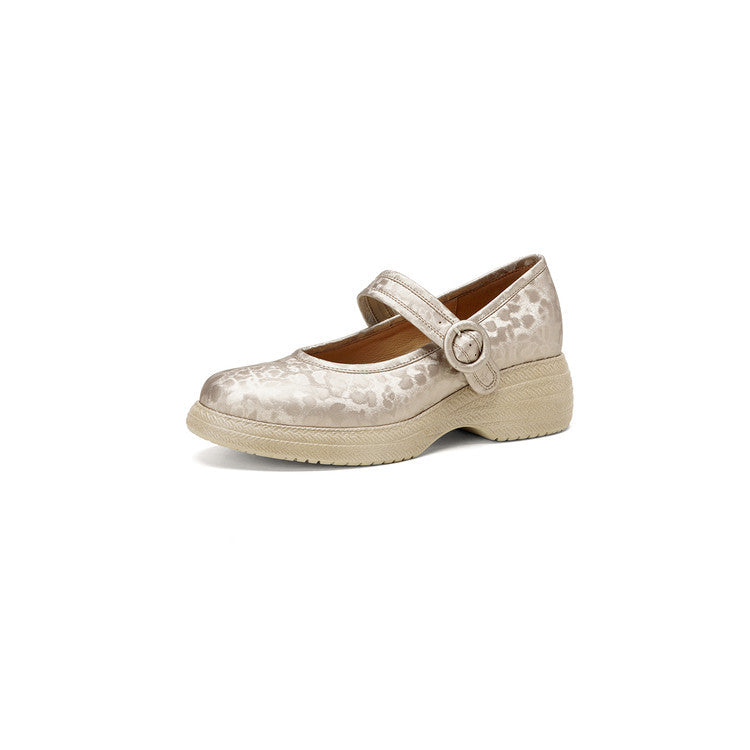 Women's Style Super Light Skirt Pumps Authentic Platform Shallow Mouth Thick Men's Shoes