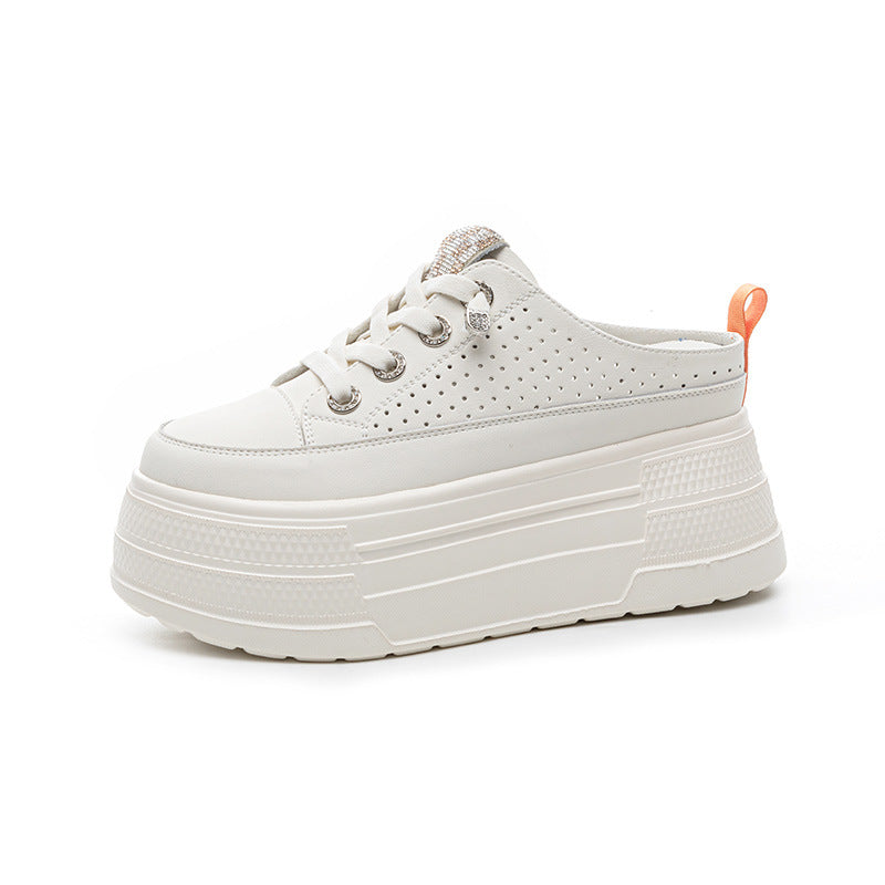 Women's Authentic Toe Box Half Height Increasing Women's Casual Shoes