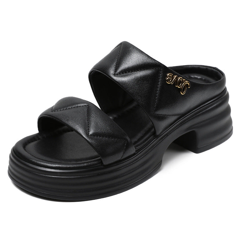 Women's & Men's Summer Wear Super Hot Thick Bottom Men's Shoes