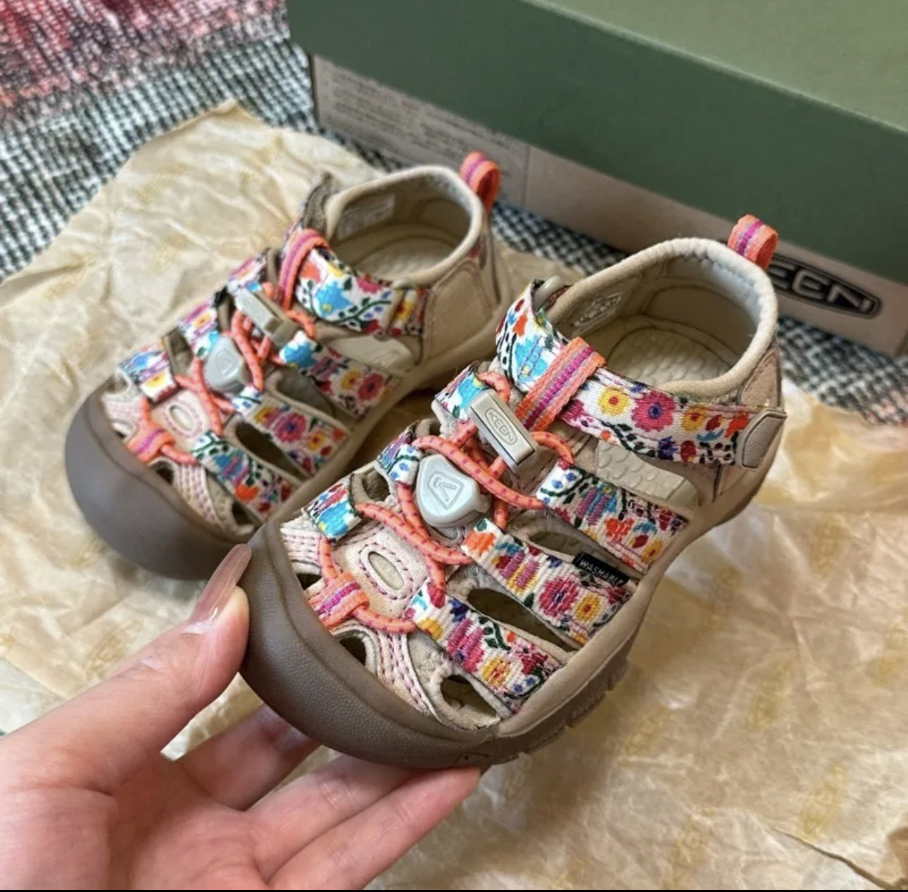 Children's Cohen Lightweight Summer Outdoor Closed Toe Middle Sandals